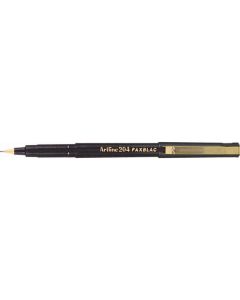 Artline 204 Faxblac Fineliner Pen 0.4mm Black Box of 12 (Min Order Qty 1)
