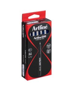 ARTLINE 200 FINELINER PEN 0.4MM BLUE