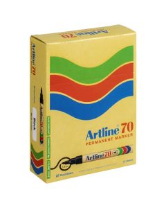 ARTLINE 70 PERMANENT MARKER 1.5MM BULLET NIB BLACK