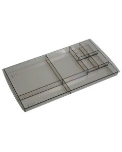 ESSELTE NOUVEAU DRAWER TIDY SMOKE