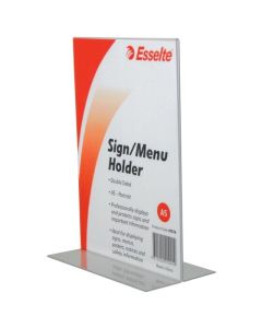 ESSELTE SIGN/MENU HOLDER 2 SIDED PORT A5