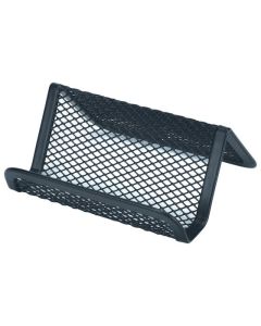 ESSELTE MESH BUSINESS CARD HOLDER BLACK