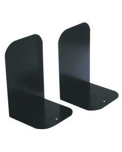 ESSELTE ELEMENTS BOOKEND METAL BLACK