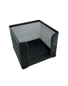 ESSELTE MESH MEMO CUBE ONLY BLACK