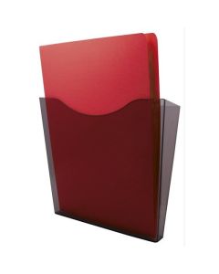 ESSELTE WALL MOUNT DOCUMENT POCKET PORTRAIT SMOKE