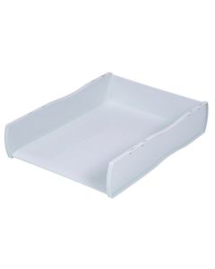 ESSELTE NOUVEAU DOCUMENT TRAY GREY DOVE