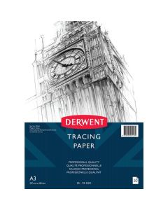 DERWENT TRACING PAPER PAD 90-95GSM A3 PAD 50 SHEET