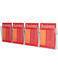 ESSELTE BROCHURE HOLDER WALL SYS A4 1T-4 COMP