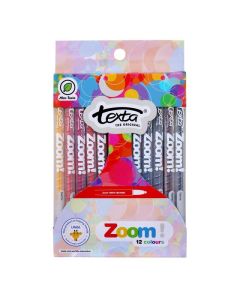 TEXTA ZOOM CRAYON PACK 12