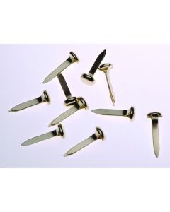 ESSELTE PAPER FASTENER STEEL 19MM BOX 200 BRASS
