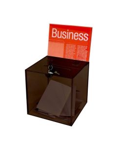 ESSELTE BALLOT BOX LARGE SMOKE