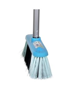 CLEANLINK  INDOOR BROOM WITH METAL HANDLE