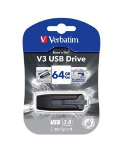 VERBATIM STORE AND GO PORTABLE HARD DRIVE 64GB BLACK