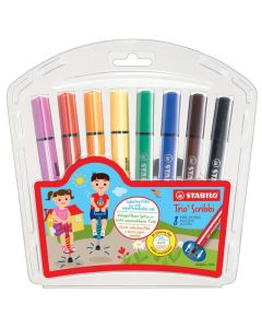 STABILO TRIO SCRIBBI WALLET 8