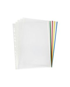 MARBIG SHEET PROTECTORS HEAVYWEIGHT A4 EXPANDING 10PACK