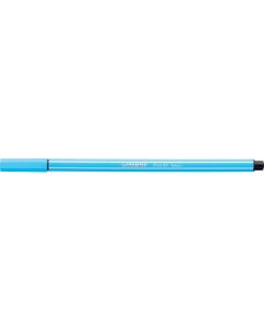 STABILO PEN 68 FIBRE TIP PEN LIGHT BLUE
