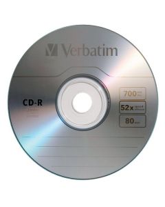 VERBATIM CD-R 700MB 52X JEWEL CASE PK10