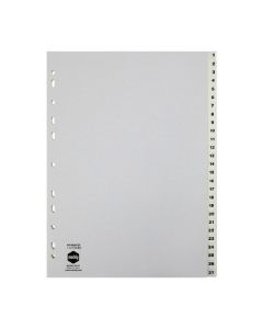 MARBIG INDICES & DIVIDERS 1-54 TAB PP A4 WHITE