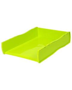 ESSELTE NOUVEAU DOCUMENT TRAY LIME