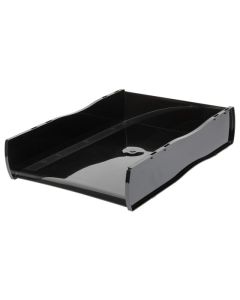 ESSELTE NOUVEAU DOCUMENT TRAY BLACK