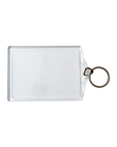 KEVRON ID58 PHOTO TAGS LRG RECTANGLE CLEAR