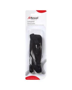 REXEL ID USB LANYARD BLACK