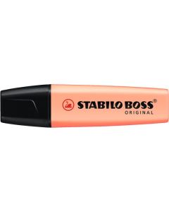 STABILO BOSS PASTEL HIGHLIGHTER CREAMY PEACH BOX 10