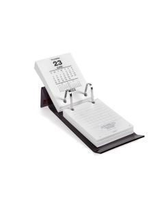 SASCO DESK CALENDAR STAND TOP PUNCHED ACRYLIC