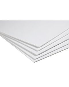 COLOURFUL DAYS FOAM BOARD 5MM PROJECT SIZE 510 X 640MM WHITE