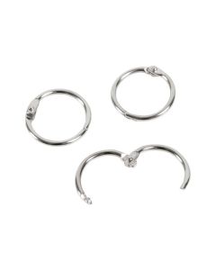 ESSELTE HINGED RINGS NO.7 19MM BOX 100