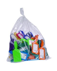 KEVRON ID4 BAGGAGE TAGS ASSORTED BAG 50