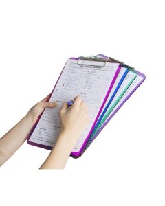 MARBIG CLIPBOARD PLASTIC A4 ASSORTED