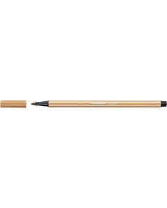 STABILO PEN 68 FIBRE TIP PEN LIGHT OCHRE