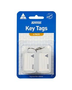 KEVRON ID5 KEYTAGS CLEAR PACK 4