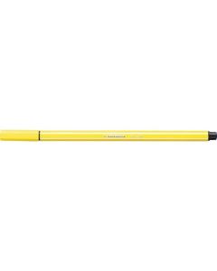 STABILO PEN 68 FIBRE TIP PEN LEMON YELLOW