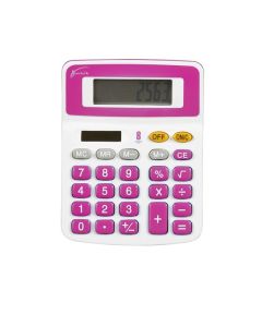 JASTEK DESKTOP CALCULATOR ASSORTED COLOURS