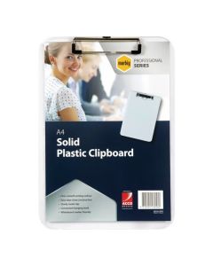 MARBIG PROFESSIONAL CLIPBOARD PLASTIC A4 CLEAR
