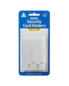 KEVRON ID18 SECURITY CARD HOLDER CLEAR