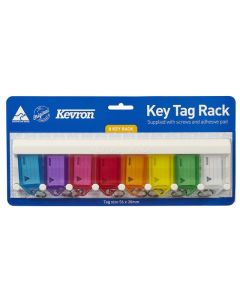 KEVRON ID5 KEYTAGS RACKS 8 TAG ASSORTED