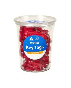 KEVRON ID5 KEYTAGS RED DISPOSABLE TUB 50