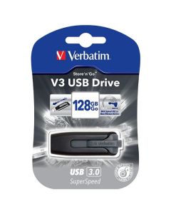 VERBATIM USB 3.0 HARD DRIVE STORE AND GO 128GB GREY