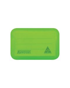 KEVRON ID30 KEYTAGS FLURO GREEN BAG 10
