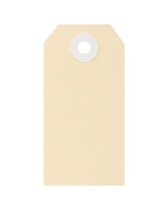 ESSELTE SHIPPING TAGS NO.2 40X82MM BUFF