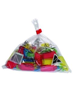 KEVRON ID5 KEYTAGS ASSORTED BAG 50