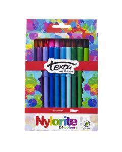 TEXTA NYLORITE COLOURING MARKER PACK 24