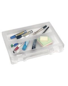 MARBIG PLASTIC CLEAR CASE A4 W/HANDLE