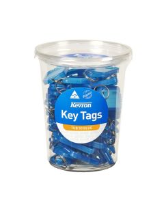 KEVRON ID5 KEYTAGS BLUE DISPOSABLE TUB 50