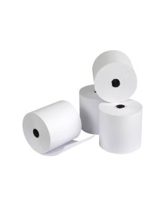 MARBIG CASH REGISTER/EFTPOS ROLL LINT FREE - 76X76X11.5MM PACK4