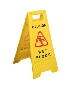 CLEANLINK  SAFETY SIGN WET FLOOR YELLOW