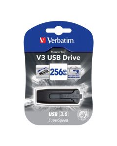 VERBATIM USB 3.0 HARD DRIVE STORE AND GO 256GB GREY
